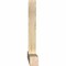 Ekena Millwork Portland Rough Sawn Timber Gable Bracket, Douglas Fir, 96"W x 32"H x 4"D x 4"F, 8/12 Pitch GBW096X32X0404POR00RDF - alternate 5